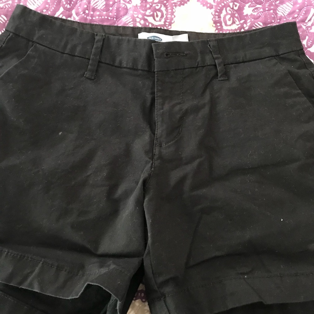 Old navy black shorts